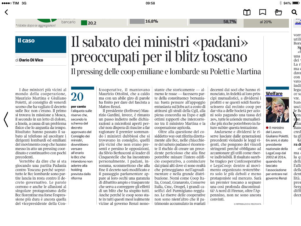 GiuseppeGuerin1's tweet photo. Come uccidere in poche mosse il mutualismo, l'economia sociale e la democrazia economica! @Confcooperativ1 https://t.co/L6QMW2VCx7