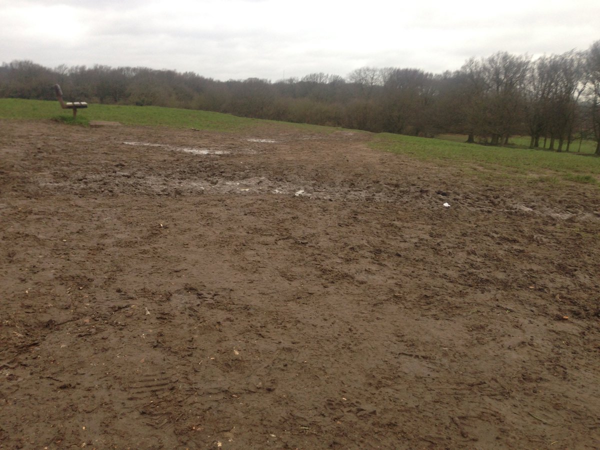 petehurt's tweet photo. Mud in all its forms and a pergola https://t.co/wDVP3uQPaV