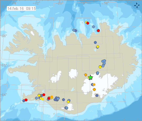 Massive magnitude 3.6 earthquake in Bárðarbunga yesterday bardarbungavolcano.com/Home/News/5109 #Bardarbunga #volcano