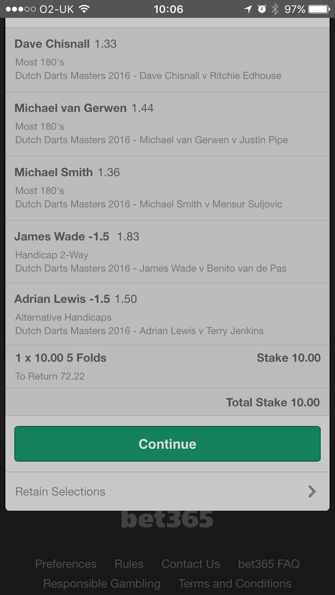 501dartstips's tweet image. Bet 2 Dutch darts masters #501darts