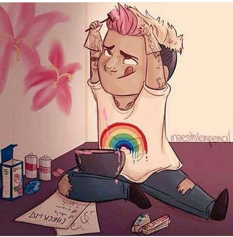 Real_Bubble's tweet photo. Z check this out!! Love you... 
Ps.: they were not made by me @zaynmalik @GiGiHadid https://t.co/LOloVWFd11