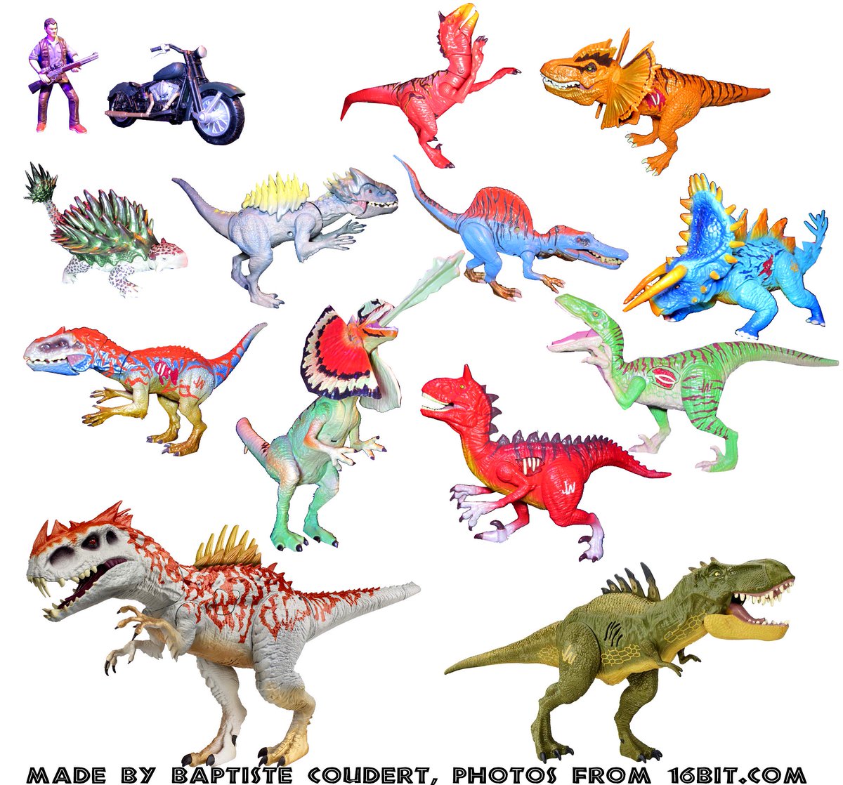 #JurassicWorld #JurassicPark #Hybrids #Toys #Toyline #ToyFair #Carnoraptor ...