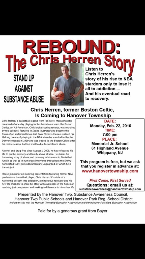 RecoveryWorks4's tweet image. For all my friends in New Jersey! What an inspirational message he has! #WeDoRecover