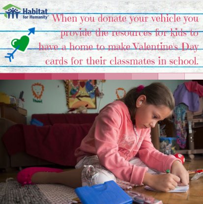 CarsForHomesMA's tweet image. Your donation gives students in need a home to create their own #ValentinesDay cards in 🏡💕 #CarsForHomesMA
