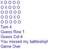 CainerEric's tweet image. #Python Battleship is up and running! #HourOfCode #CodingWeekend @Codecademy #learning