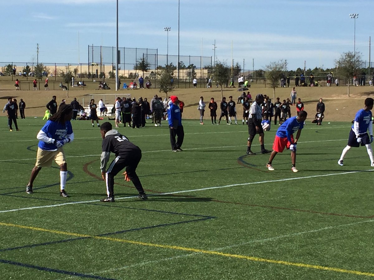 PLamRecruiting's tweet image. #Fire6 nips @PBFireFootball 21-20 to advance at #Pylon7v7 #Orlando. | @SSHighSchools | @teeberg | @coachmarroquin |