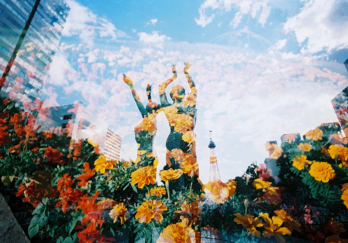 senknys's tweet photo. Lc-wide 札幌の花ダンサー＆とんがった噴水…再び♪～
多重露光とノーマルの比較+⌒☆

#写真好きな人と繋がりたい 
#coregraphy #film 
#フォトロケット 
#キリトリセカイ 
#フィルム写真 https://t.co/Td67UXEQd1