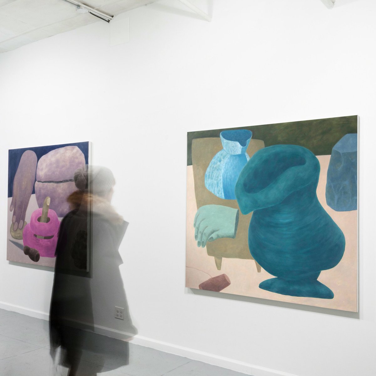 gallery106green's tweet photo. Ginny Casey 'Ghost Maker'. Open today 12-5. #ginnycasey #gallery106green https://t.co/R28KHcJfww