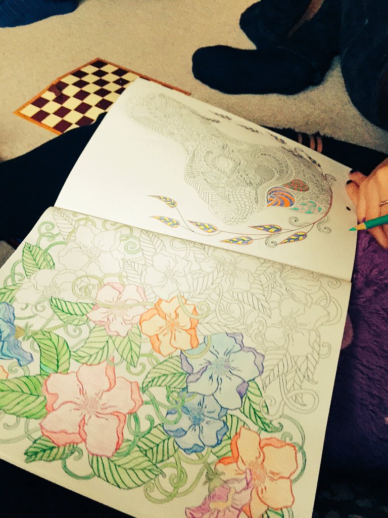 Colouring with Katie