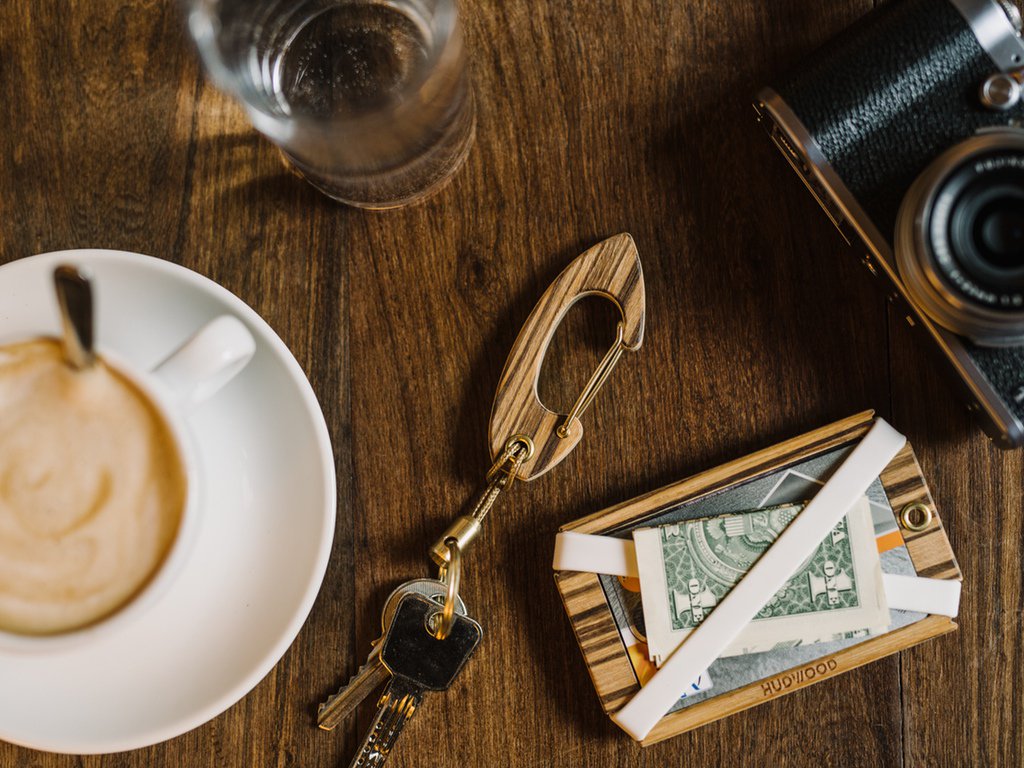 New gear&amp;new style. Support us on #Kickstarter kck.st/1Sy4BXF
#surf #wood #wallet #handcrafted #edc #design