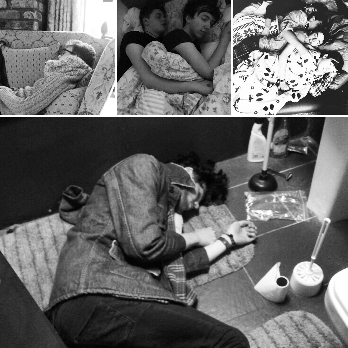 LYROfficial's tweet photo. When we aren't sleeping, we like to play music together.... Honest. #lastyearsresolution https://t.co/DIOOSlsYE2