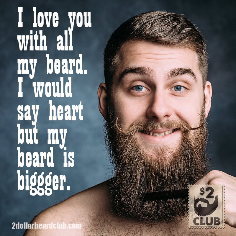 Happy Valentines Day!
2dollarbeardclub.com
#happyvalentinesday #beard #love #bemine #valentinememe #meme