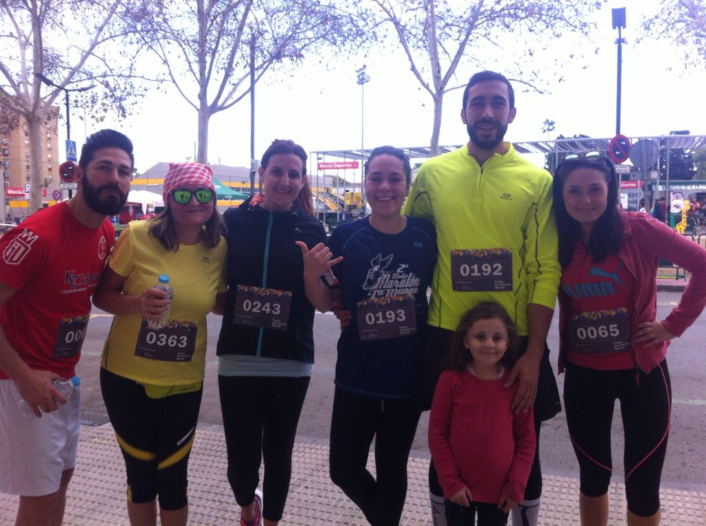 xaristeas's tweet photo. Carrera san Valentín murcia con la family @91kikote @MariaMorozova55 @8585Mamen https://t.co/qfuCP4nICV