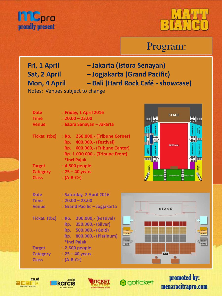 MCPro_Jakarta's tweet photo. Konser Matt Bianco 1 april 2016 Istora Senayan Jakarta https://t.co/cIsy7eslzC