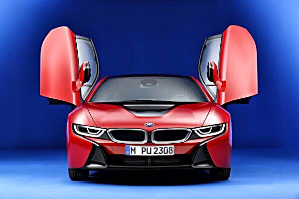 YTimesMotoring's tweet photo. BMW i8 Protonic Red Edition - all the details:

https://t.co/LqKiFL9IJv

@BMW_UK https://t.co/qtUnMSjBCh
