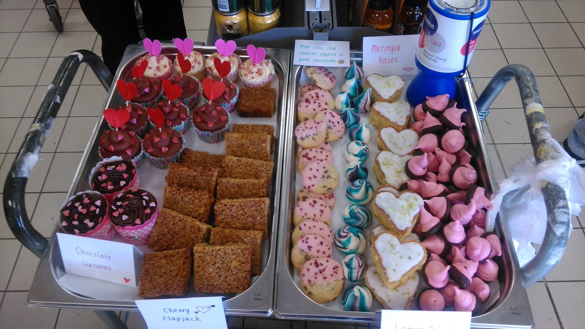 Beautiful talented <a href="/TheCallawayCrew/">Lexi Callaway</a>  baked up a storm last night for today's charity fundraiser in <a href="/Earnshaw5212/">Earnshaw Bridge 5212</a>