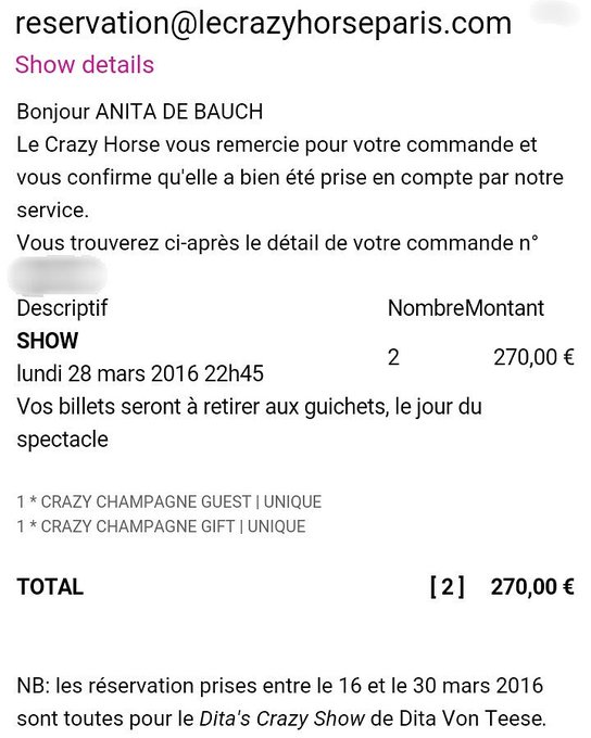 Omg!!! #ditascrazyshow #Paris #spoiled 🎩💖🍸🎠🗼 https://t.co/ajJ7ck0syK<a href="/tag/ditascrazyshow"class="tags">#ditascrazyshow</a><a href="/tag/paris"class="tags">#Paris</a><a href="/tag/spoiled"class="tags">#spoiled</a>