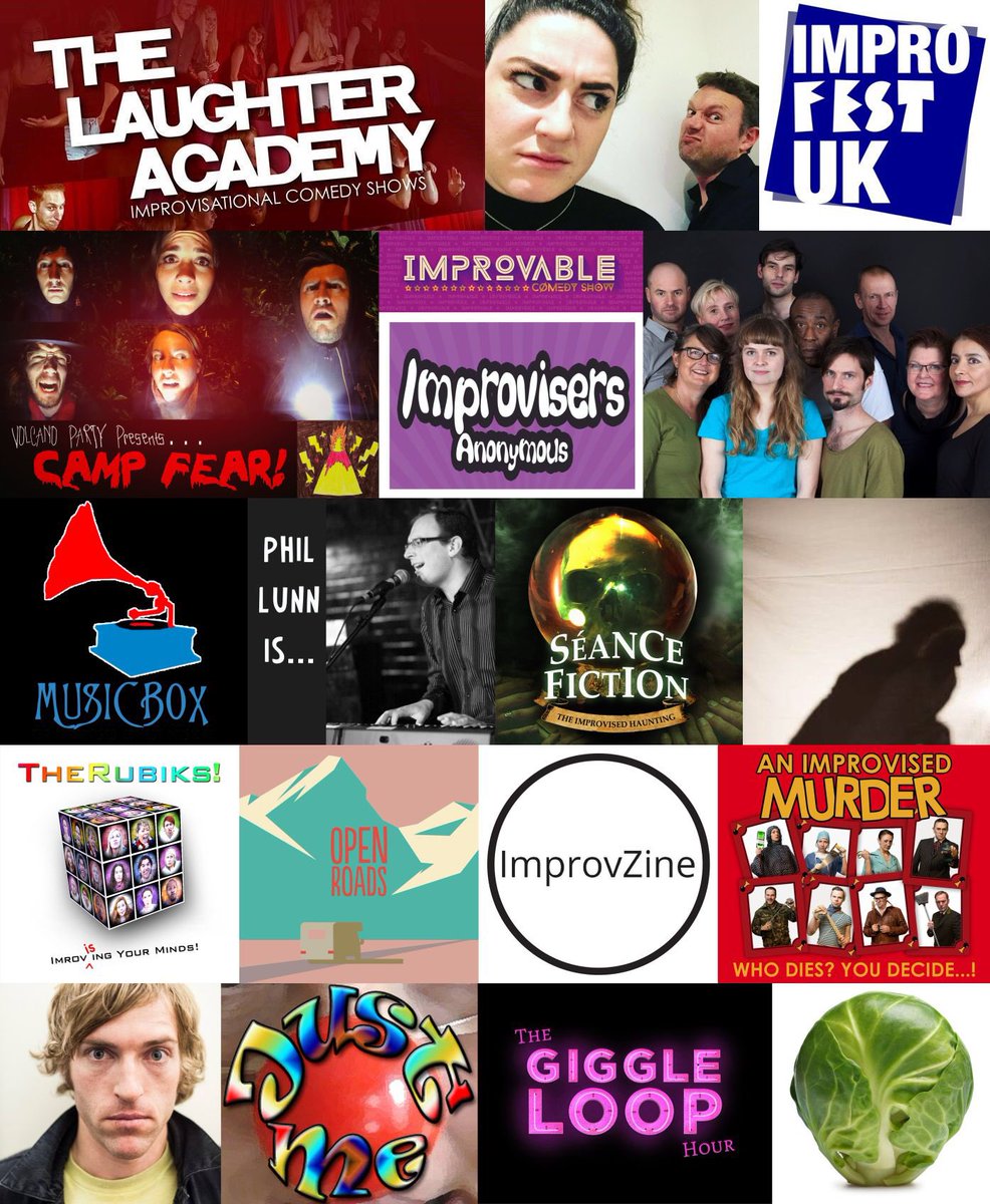 Tickets on sale for <a href="/ImproFestUK/">ImproFestUK</a> tomorrow - festival of improv 20-26 March