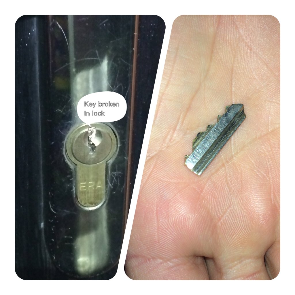 Lockrite_Torbay's tweet photo. #Exeter #LockRite Broken key removed from uPVC door lock https://t.co/vTRNTOhya6