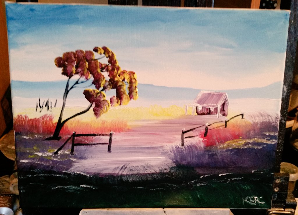 Tamtanker's tweet photo. First time doing a len hend painting in acrylic. #oilpainting #lenhend #art https://t.co/LsttOW3gzb