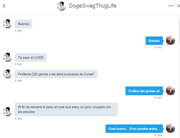 Cosmic_Diabla's tweet photo. El día 5 de Febrero gané un sorteo de @Danieljosue1004 (200 gemas en Smite). Él me dijo que esperase una semana + https://t.co/4EXcBpNjGC