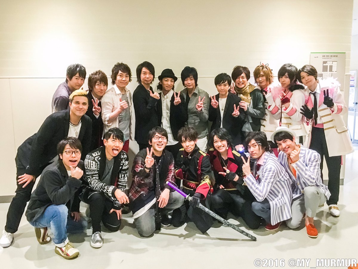 MY_MURMUR's tweet photo. 『RejetFES.2016』日曜夜の部終了。ありがとうございました！終演後に集合写真を。 https://t.co/wqDJks68Sm