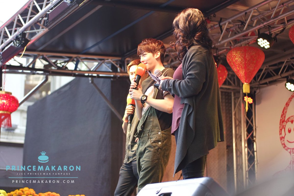 _princemakaron's tweet photo. 160214 #JJCC #PrinceMak Melbourne Chinatown CNY Festival @SBSPopAsia | Do not edit/crop logo. Repost with credits. https://t.co/XE4CXiqeDA