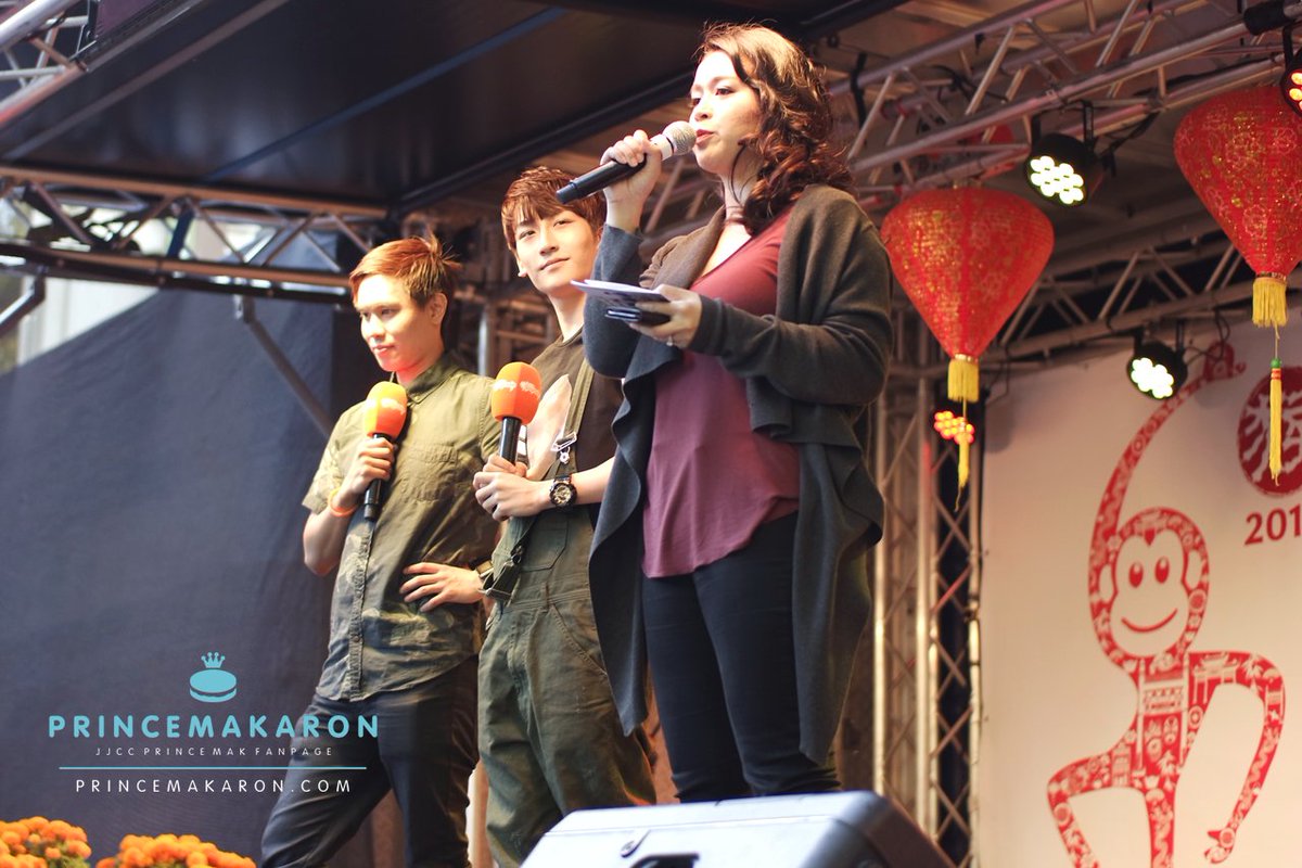_princemakaron's tweet photo. 160214 #JJCC #PrinceMak Melbourne Chinatown CNY Festival @SBSPopAsia | Do not edit/crop logo. Repost with credits. https://t.co/XE4CXiqeDA