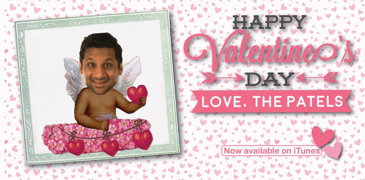 MeetThePatels's tweet photo. Happy Valentine's Day! Spread the love by sharing @MeetThePatels with your loved ones today. https://t.co/BvpeyDKH1X https://t.co/Hg7D7wRZc4