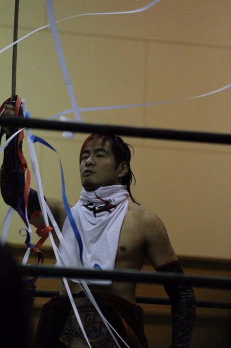 パンディーノの写真による2016.2.14 DDT名古屋大会〜レスリング桶狭間2016〜(ノΘェΘ)ノ