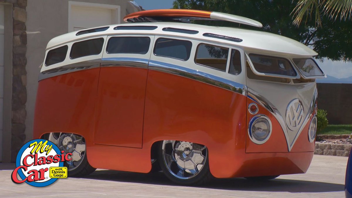 MyClassicCar's tweet photo. Airing today on @MAVTV 9AM/12PM ET #MyClassicCar #DennisGage #CartoonCustoms https://t.co/SPMpLAeMOj https://t.co/ut5Tfv34yK