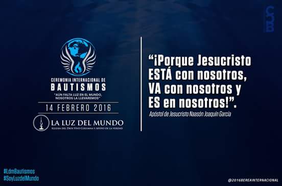 debismor's tweet photo. Dia de Bendicion!
#SoyLuzdelMundo 
#LdmBautismos https://t.co/81xW0UYWTT