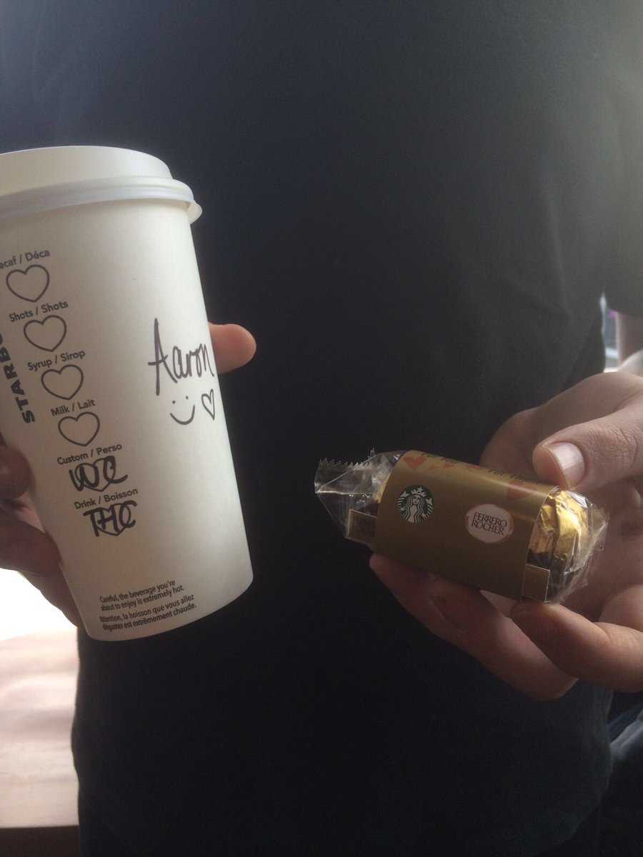 StarbucksBrum's tweet photo. Celebrate #ValentinesDay with a surprise gift at your local Starbucks #TripleHotChocolate  #brumisbrill https://t.co/gcfylVodKm