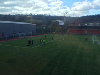 coachjames01's tweet photo. Lawrence delivering a shooting session on Day 6 of the @FAWCoachEd C Certificate with @hayzflex at @CSEYstradMynach https://t.co/ZQR54l4Eq2