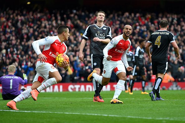 Loyal_Football's tweet photo. FT: Arsenal 2-1 Leicester (Vardy 45', Walcott 70', Welbeck 90') https://t.co/6cxs2rLNmn