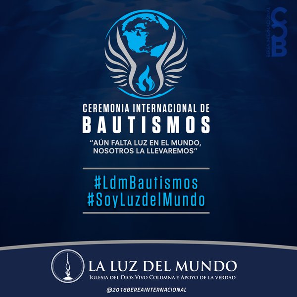 enrikegt1's tweet photo. Ha llegado el gran día. Porque para siempre es su misericordia. #LdmBaustismos #SoyLuzdelMundo https://t.co/NgR4OM1zAe