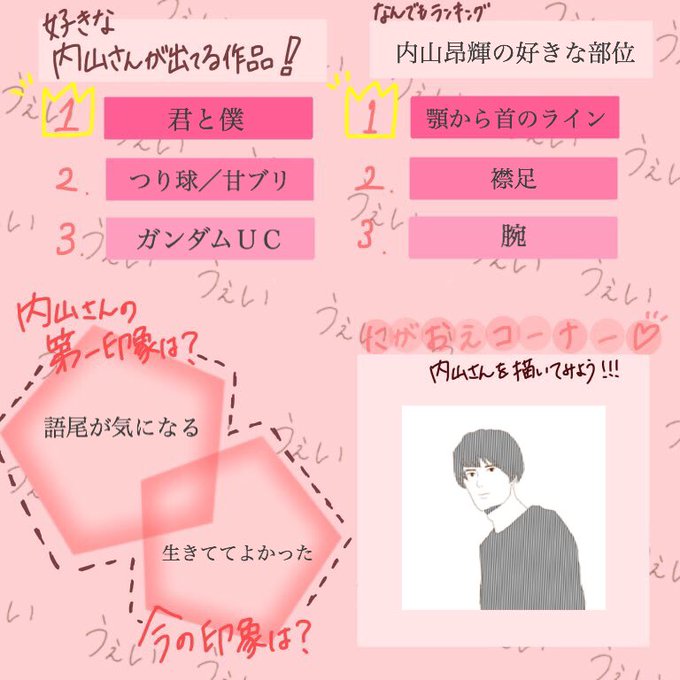 内山昂輝さん好きな人と繋がりたいのtwitterイラスト検索結果 内山昂輝さん好きな人と繋がりたいのtwitterイラスト検索結果