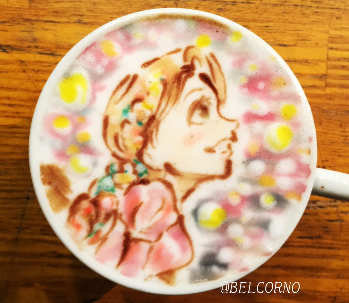 ベルコルノ ラテアートと漫画飯 V Twitter ラテアート ラプンツェル Latteart Rapunzel Rapunzel ラプンツェル Latteart ディズニー ラテアート Disney T Co Sbsh8l1vji