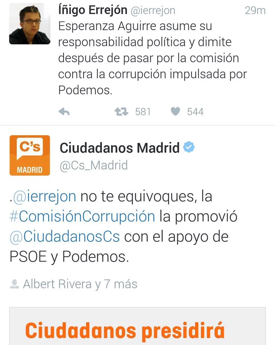 Los puntos sobre las íes ....
#zascón de @Cs_Madrid a <a href="/ierrejon/">Íñigo Errejón</a> 
Se pilla antes a un mentiroso .....