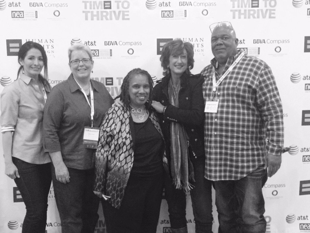 DiversityBCPS's tweet photo. Educators from Vegas, California, and Florida at Time to Thrive Lgbtq Conference! #ATTgift #att254 https://t.co/DRPJe2puZJ