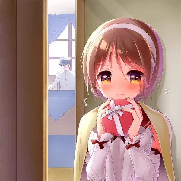 名取ちゃんはなかなかチョコ渡せなさそうだ 