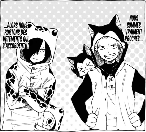 #FairyTail 
Sting Eucliffe and Rogue Cheney
