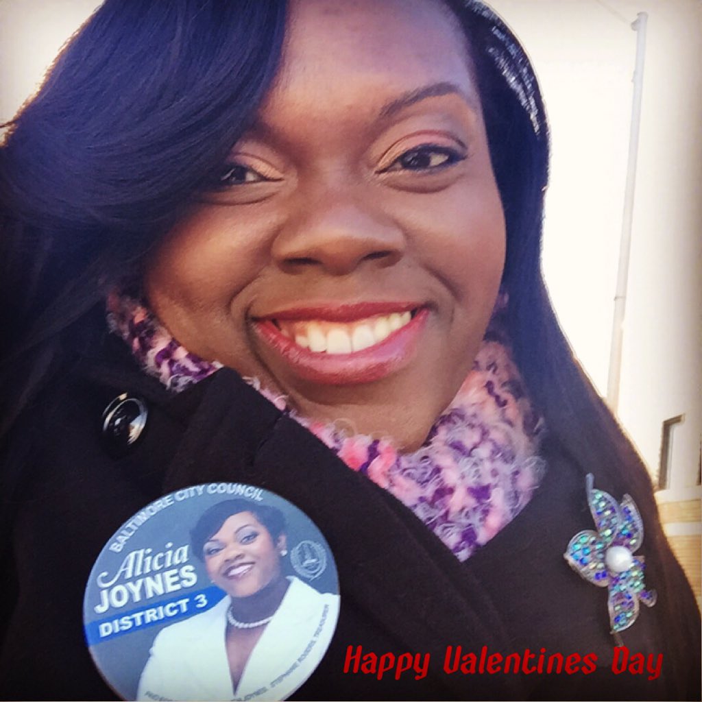 AJOYNES3's tweet photo. Happy Love Day 2 the City of Baltimore that I love &amp; the 3rd district that I call home #TeamAlicia #BCD3 #SpreadLove https://t.co/4gZFq0lW1w