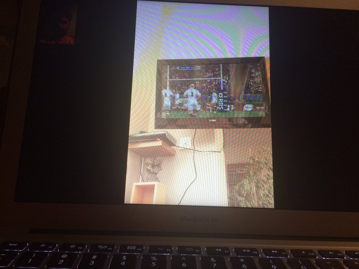 PeterMacauley's tweet photo. Had to FaceTime dear old mum to watch @EnglandRugby in the @rbs_6_nations  #livinginnewzealandproblems https://t.co/NDD85C6SoJ