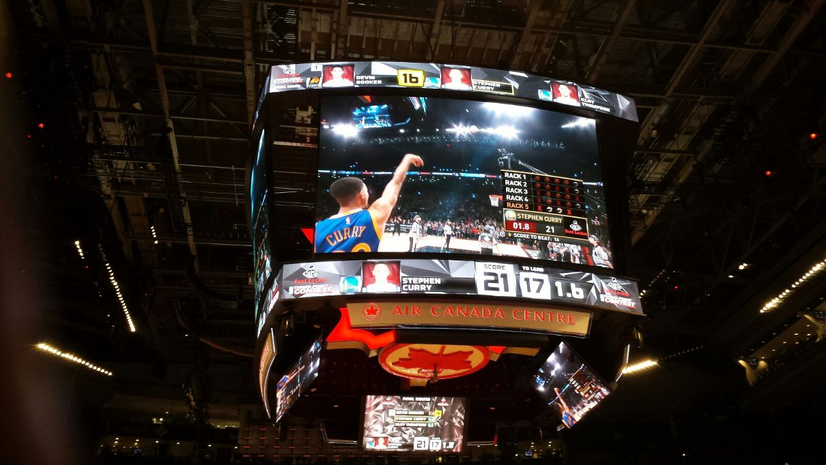 GoBeyondLive's tweet photo. #Toronto is a hockey town, but this #NBAAllStarTO #weekend it's all about the #basketball. https://t.co/7vxB6DPEbb