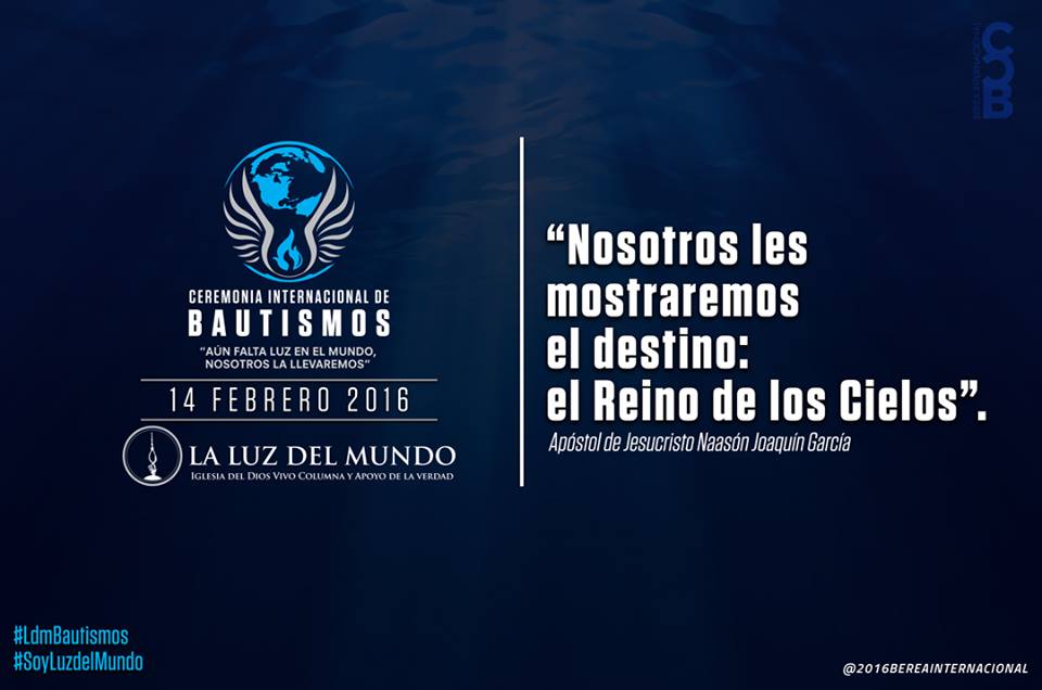 arhenitas's tweet photo. #LdmBautismos
#SoyLuzdelMundo https://t.co/RcjeWdWWdD