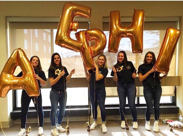 Alpha Epsilon Phi ♡ Phi Chi tweet media