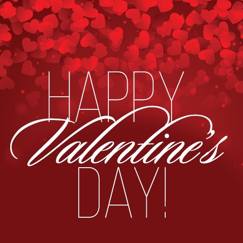 Hoping you are spending this day with the ones you love most. Happy Valentine's Day!