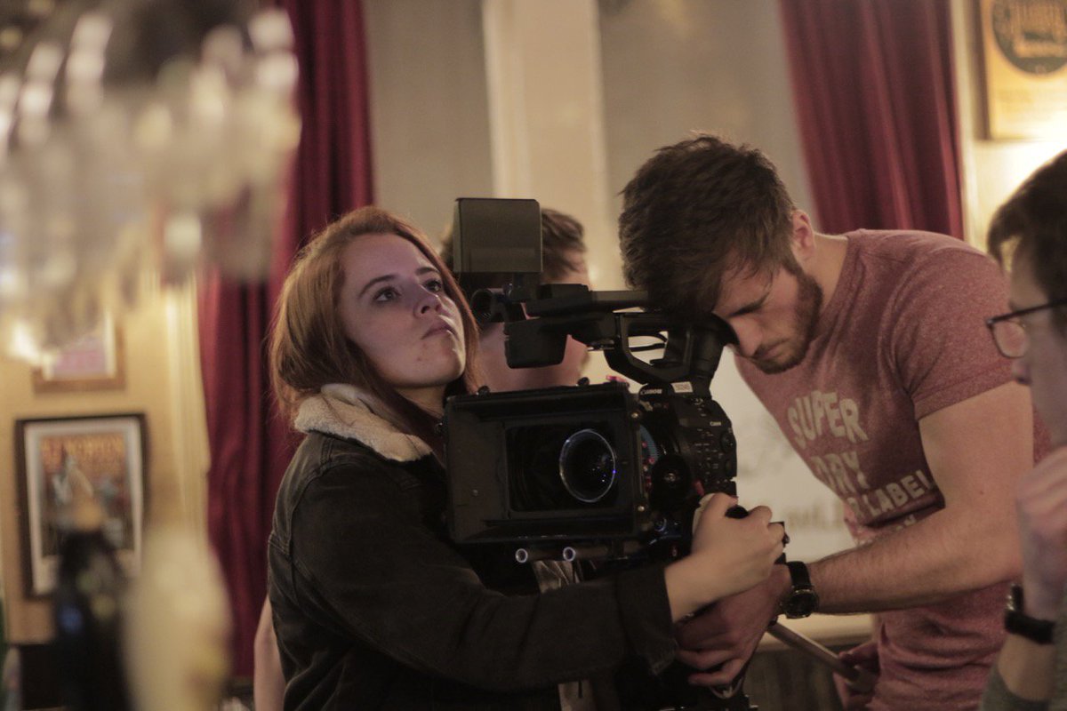 NFSFilmTV's tweet photo. BTS pics from BA3 period drama 'The Beat' shooting on @CanonUKandIE C300 with @CarlZeissLenses ZF Prime lenses https://t.co/8jPeHa5bXV