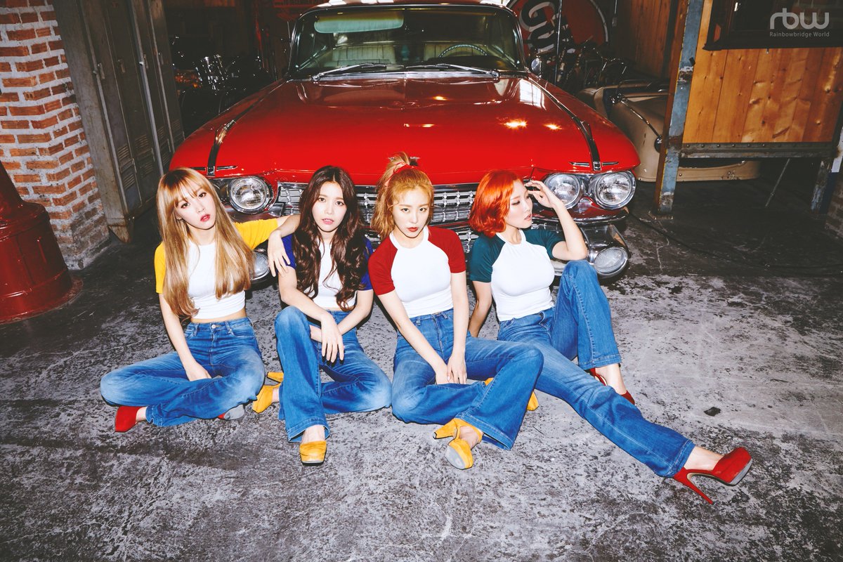 마마무 #MAMAMOO #1stAlbum #Melting #160226 2월 26일 1st 정규 앨범